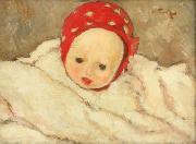 Nicolae Tonitza Cap de copil, ulei pe carton Germany oil painting artist
